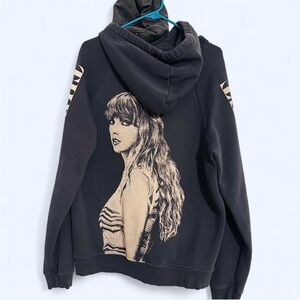 Taylor Swift The Eras Tour Black Hoodie